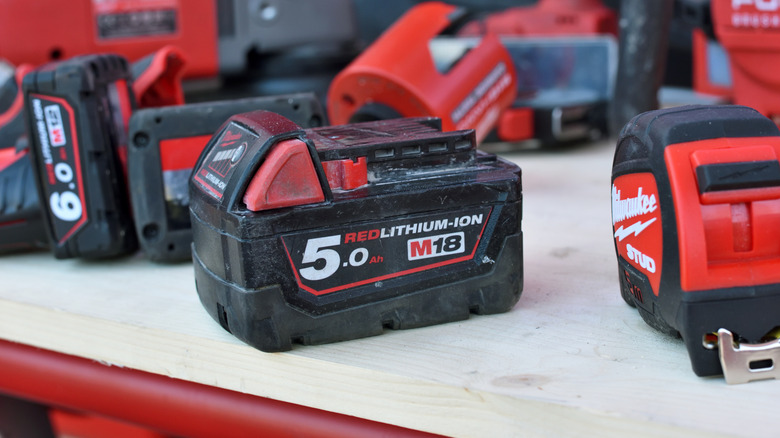 Milwaukee brand batteries