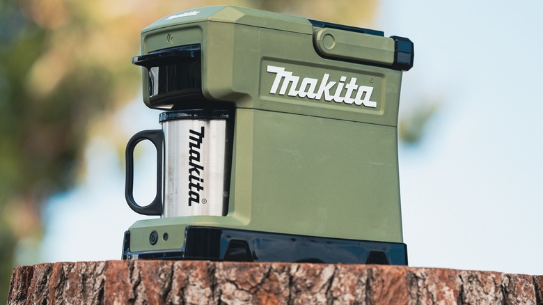 Makita portable coffee maker