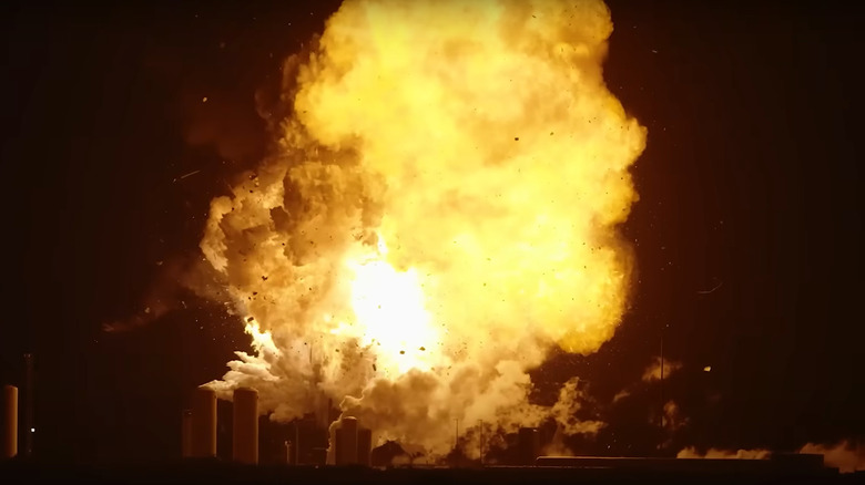 SpaceX's Starship explodes while conducting tests.