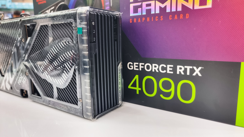 Asus ROG Strix Nvidia GeForce RTX 4090 GPU