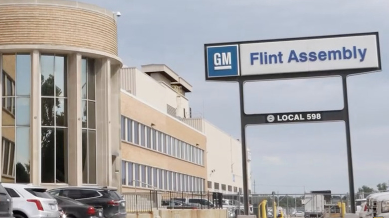 GMC Sierra and Chevy Silverado assembly plant in Flint, Michigan