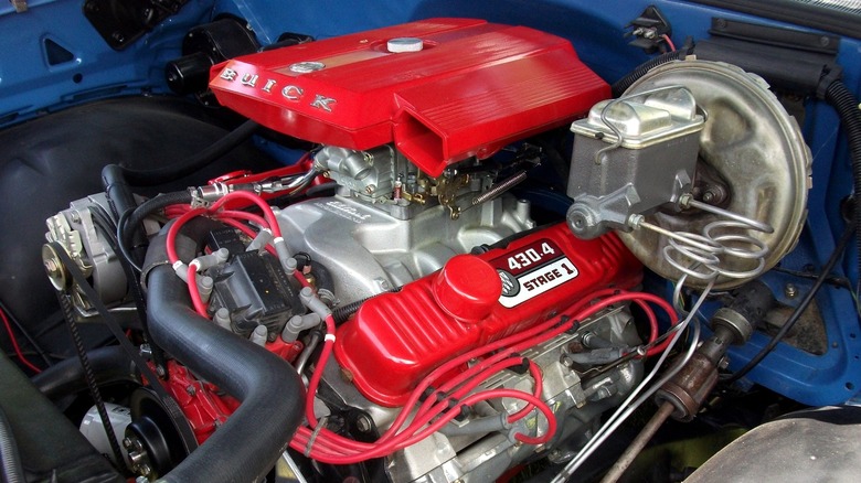 Buick 430 V8 engine bay