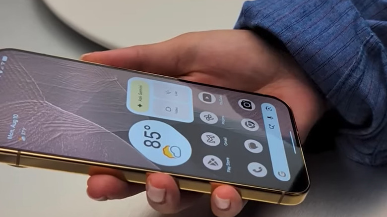 Google Pixel 11 in hand
