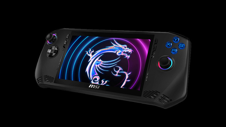 A floating MSI Claw 7