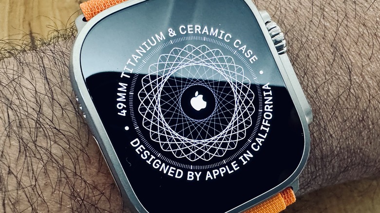 Apple Watch Ultra on wrist