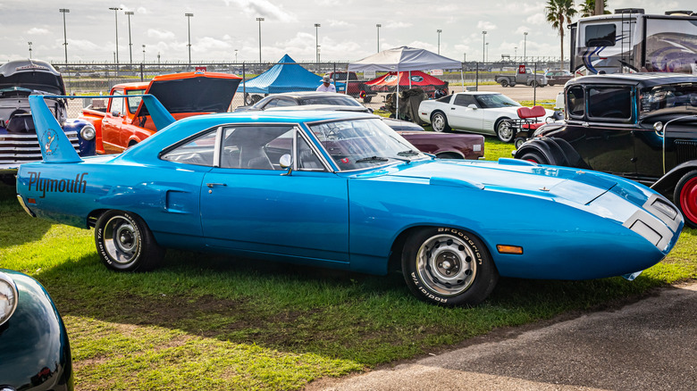 1970 Plymouth Road Runner Superbird at a local car show