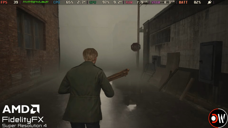 Silent Hill 2 gameplay on Steam Deck