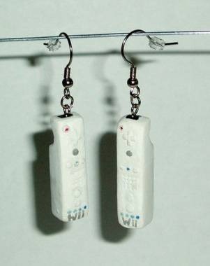 Wiimote earings