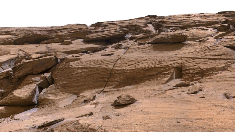 The Mars doorway on Gale Crater