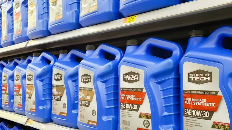 Super Tech oil in store