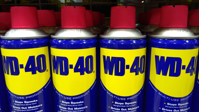 WD40 bottles