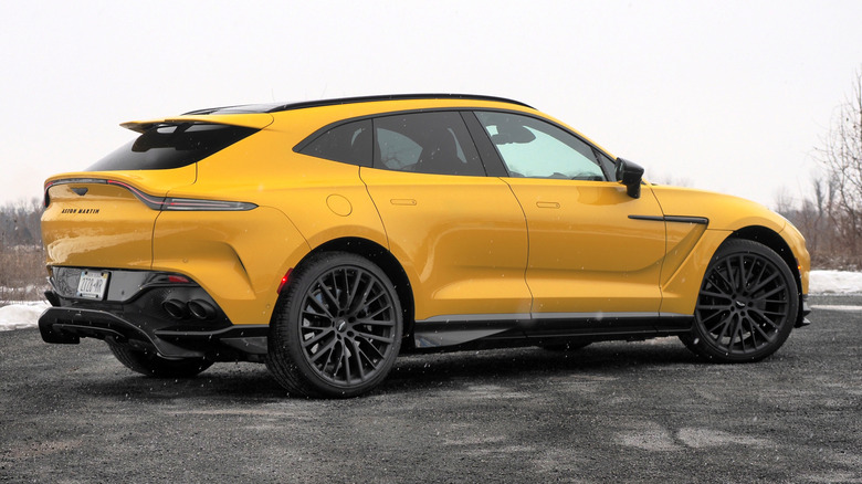 2025 Aston Martin DBX707 rear 3/4