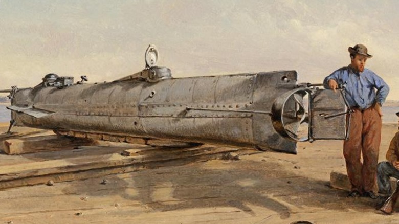 The Submarine Torpedo Boat H.L. Hunley
