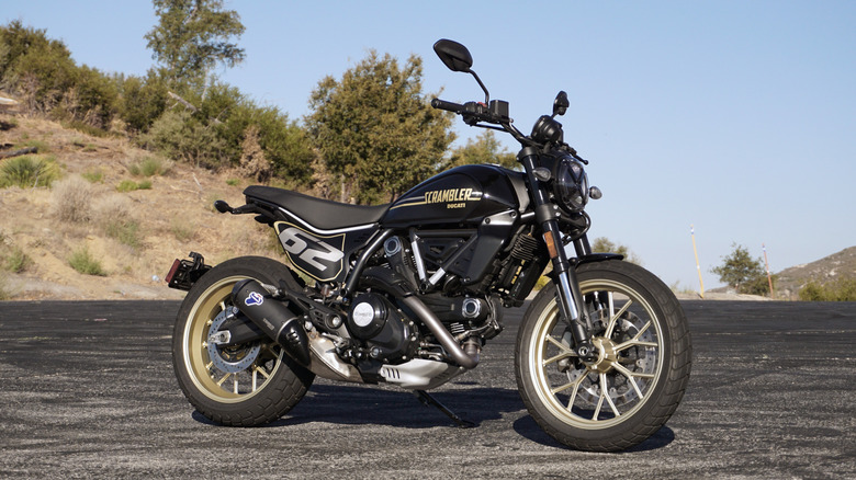 2025 Ducati Scrambler Full Throttle parked