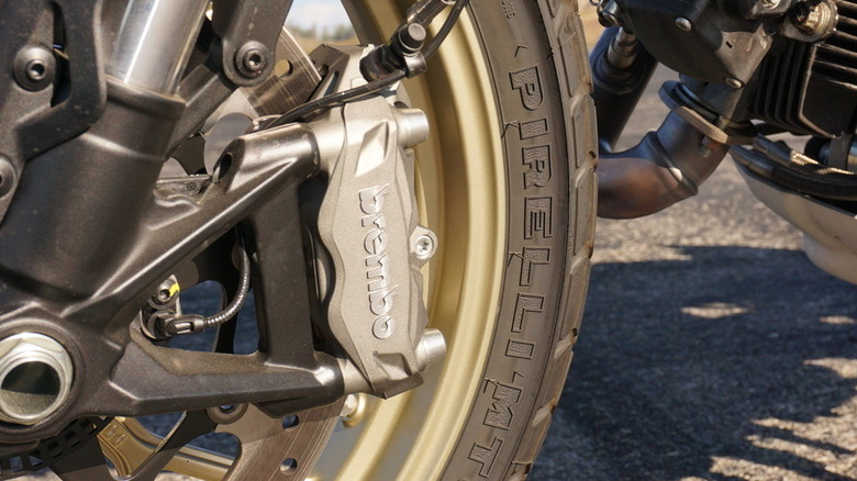 2025 Ducati Scrambler Full Throttle brakes