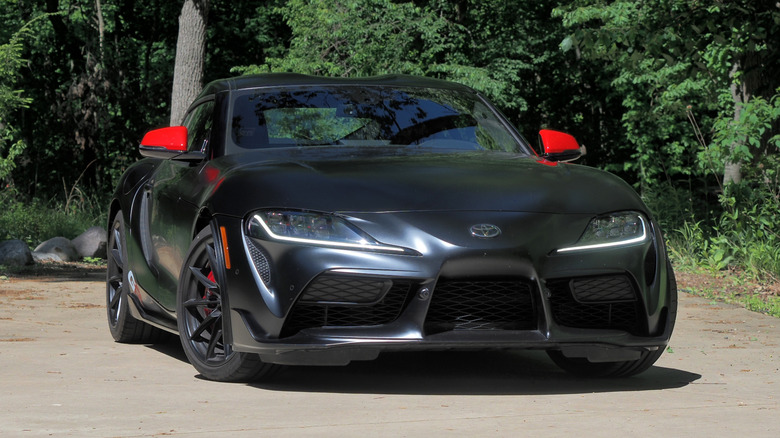 2026 Toyota GR Supra front 3/4 view