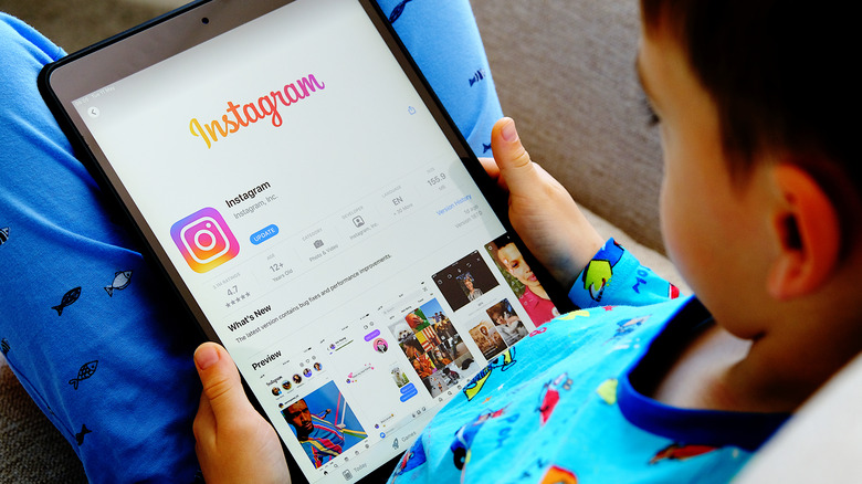 instagram and kid
