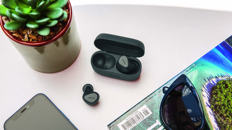 The Jabra Elite 4 Wireless Earbuds