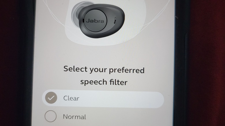 Jabra Enhance App Filter