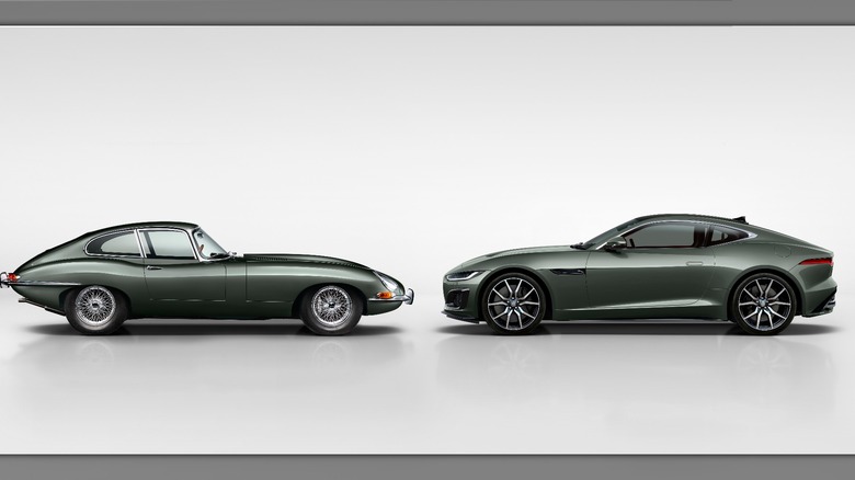Jaguar E-Type and Jaguar F-Type