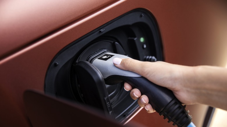Jaguar EV charging