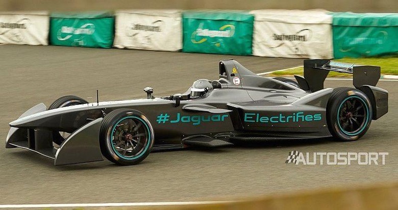 Jaguar's Formula E race car revealed in first photos