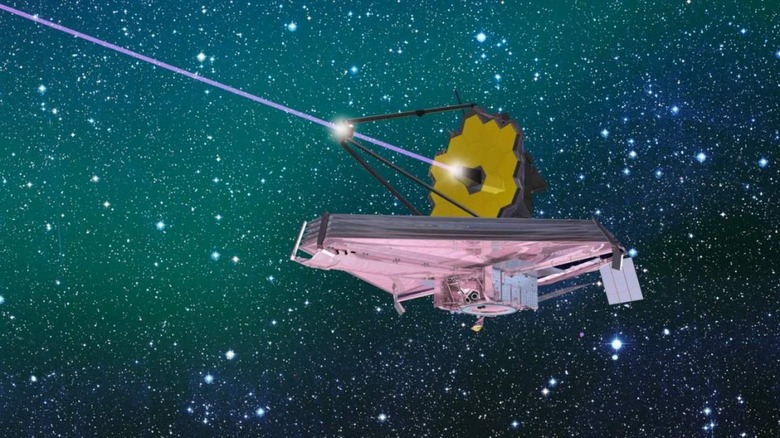 James Webb space telescope illustration 