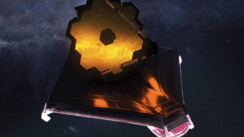 James Webb space telescope illustration