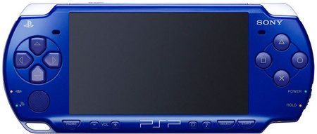 metallic blue psp