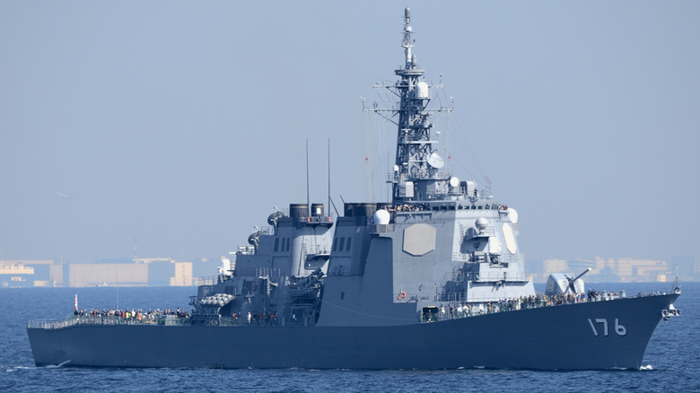 The Japan Maritime Self-Defense Force JS Chōkai