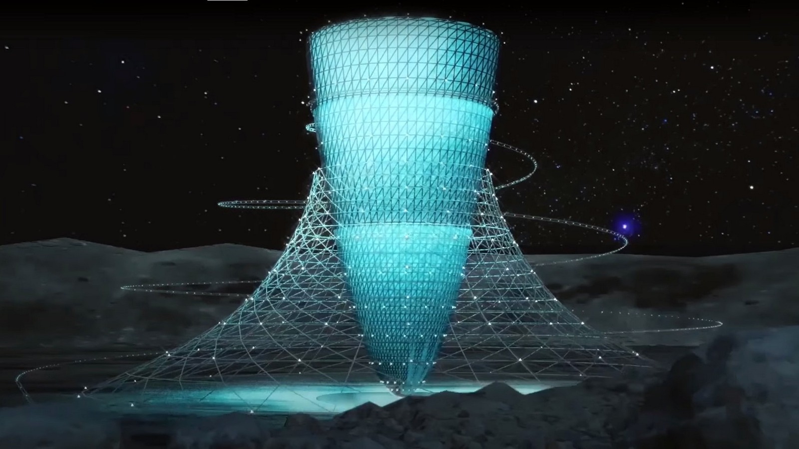 Gli scienziati giapponesi vogliono costruire basi di gravità artificiale sulla Luna e su Marte