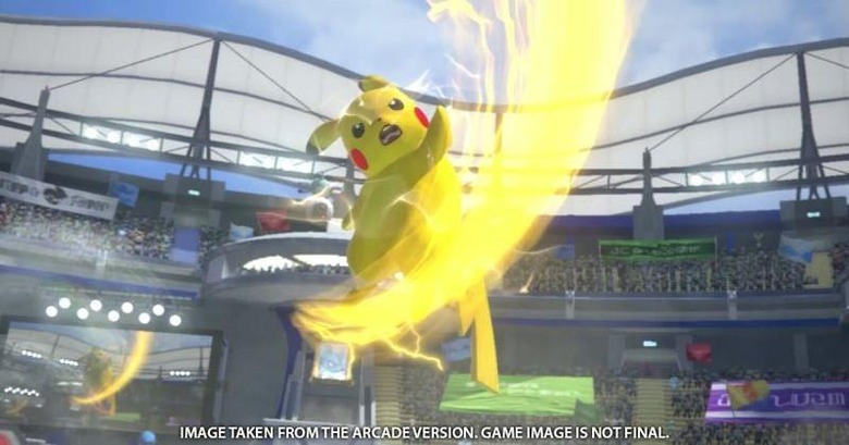 Japan's Pokemon arcade fighting game is coming to Wii U