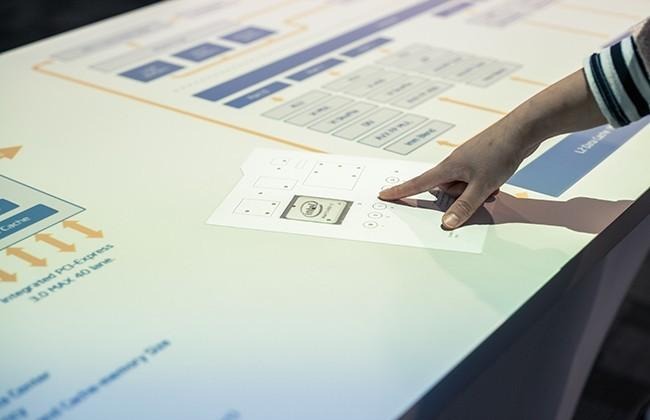 Japan's Takram develops paper-based input for projected display