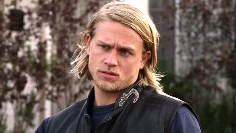 Jax Teller looking pensive