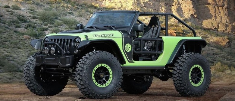 Jeep concept features the 707HP V8 engine from Dodge Hellcat