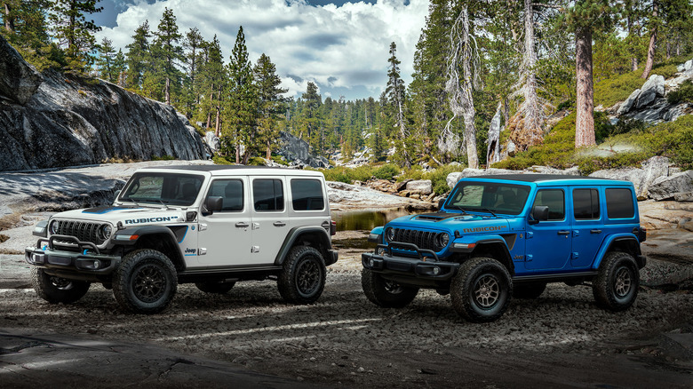 Jeep Wrangler Rubicon 20th Anniversary models