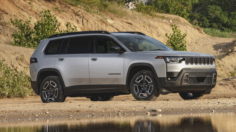2026 Jeep Cherokee on dirt