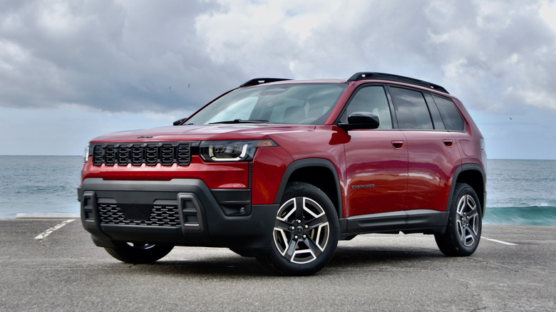 2026 Jeep Cherokee front quarter view.