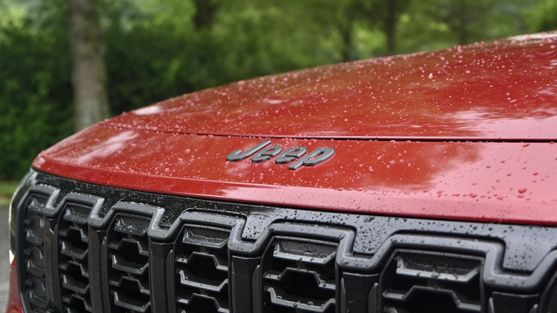 Jeep Cherokee badge detail