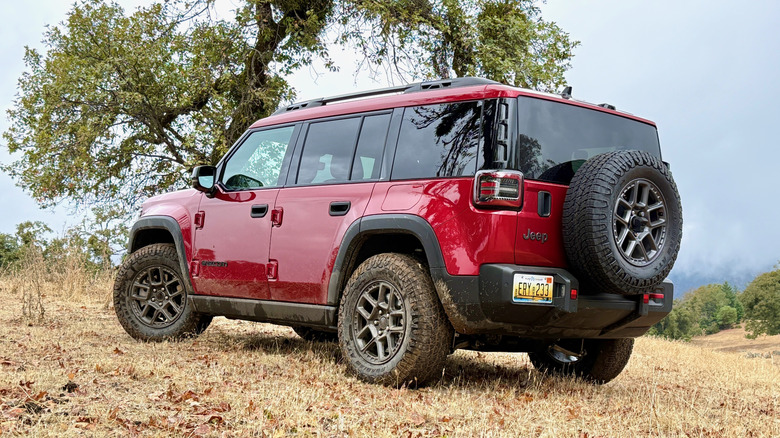2026 Jeep Recon Moab rear 3/4 parked off road