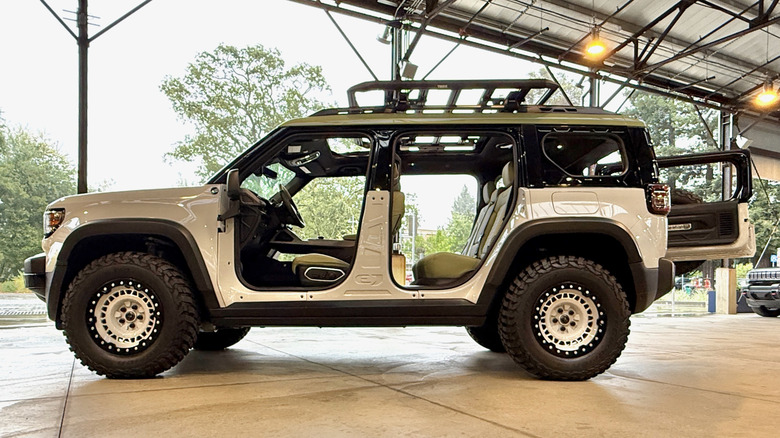 2026 Jeep Recon with doors removed and aftermarket accessories installed