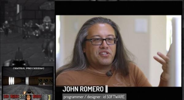 John Romero plays Doom while giving new commentary