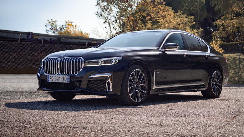 BMW 730i M Sport parked up