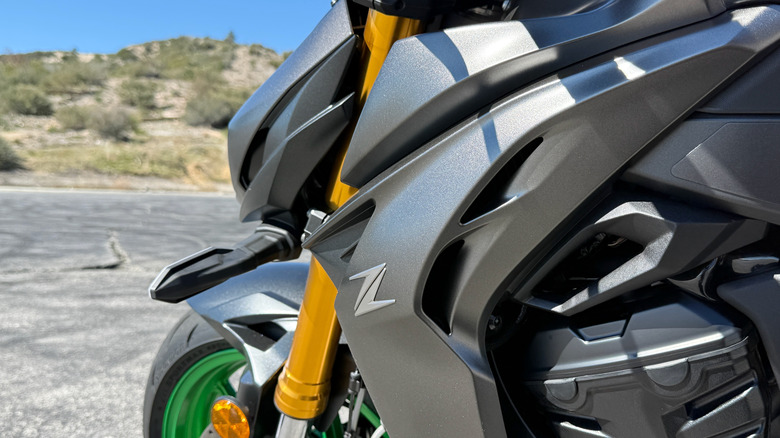 2026 Kawasaki Z1100 front fairing