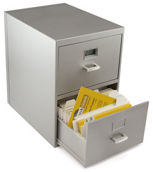 Filing Cabinet for your Business Cards