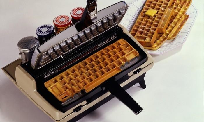 Keyboard waffle iron tops Kickstarter goal just in time for Christmas