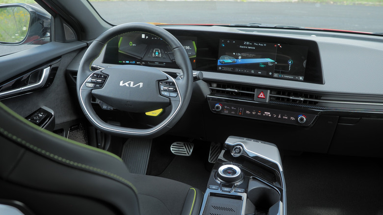 Kia EV6 GT dashboard