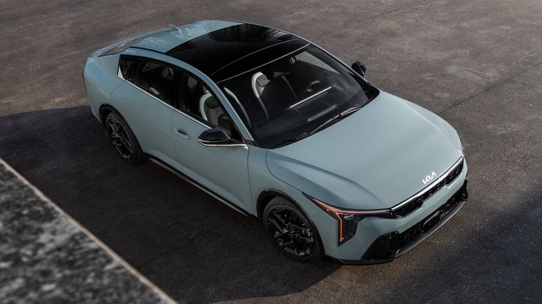 Kia K4 from above