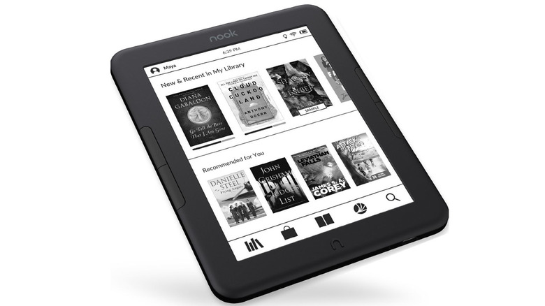 Nook GlowLight 4 Plus on white background