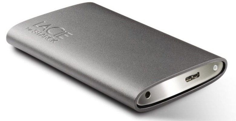 LaCie Starck Mobile USB 3.0 Hard-Drive Is 500GB Of Curvy Storage